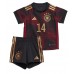 Tyskland Jamal Musiala #14 Borta Kläder Barn VM 2022 Kortärmad (+ Korta byxor)